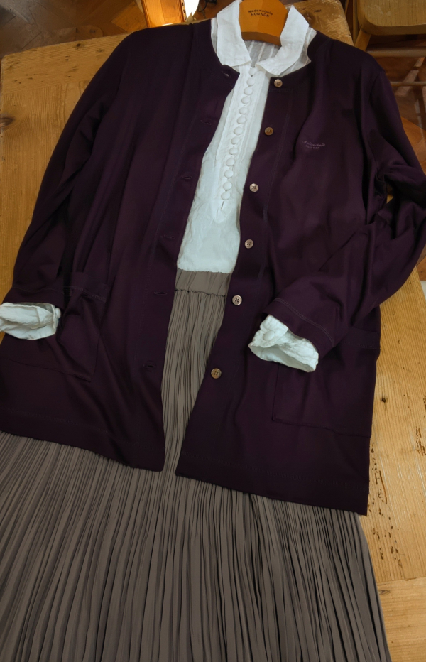 手触りの良い😊洗えるウールカーディガン | マドモアゼルノンノン