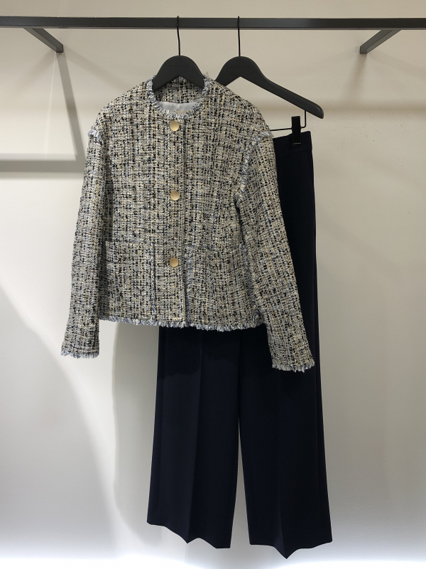 新作】カジュアルにも使えるツイードジャケット | セオリーリュクス