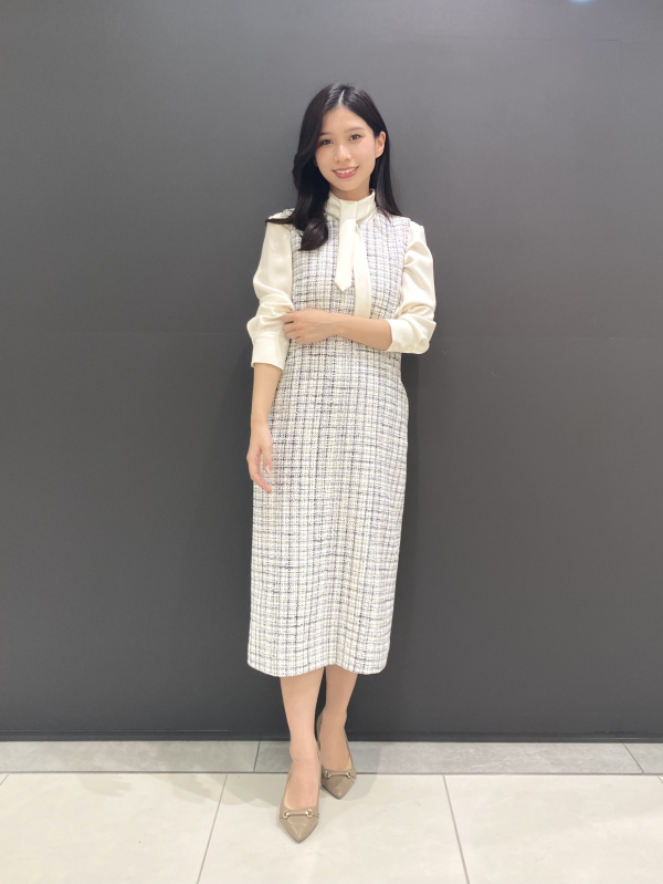 新作】ツイードワンピース | セオリーリュクス | 大丸札幌店公式 SHOP BLOG