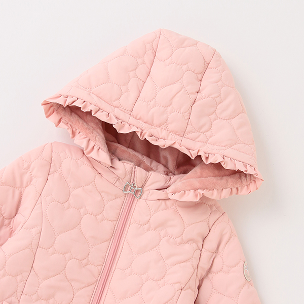 ハートキルト?ジップパーカブルゾン | メゾピアノ | 大丸札幌店公式