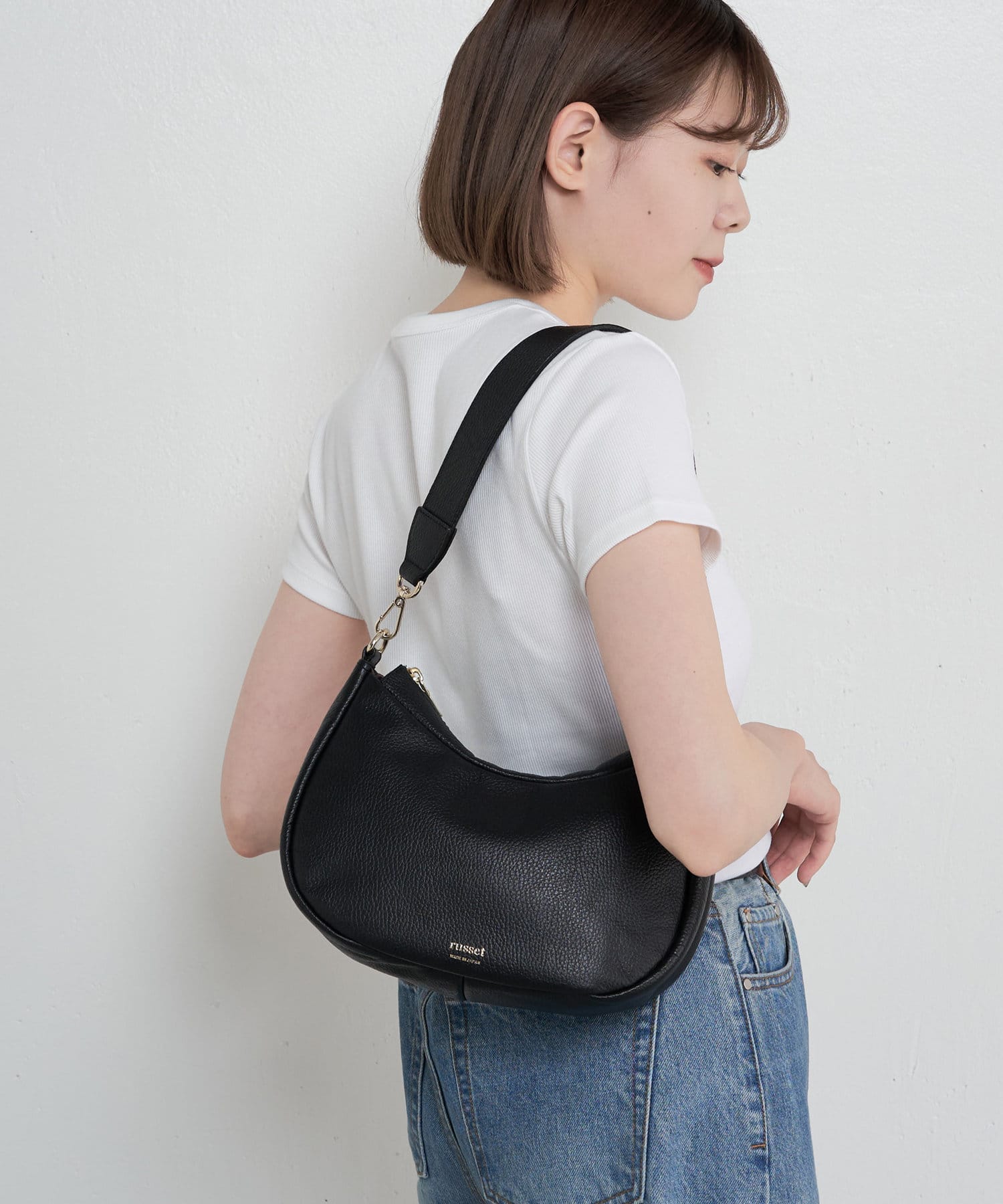 人気】ハーフムーンレザーバッグ | russet | 松坂屋名古屋店公式 SHOP BLOG