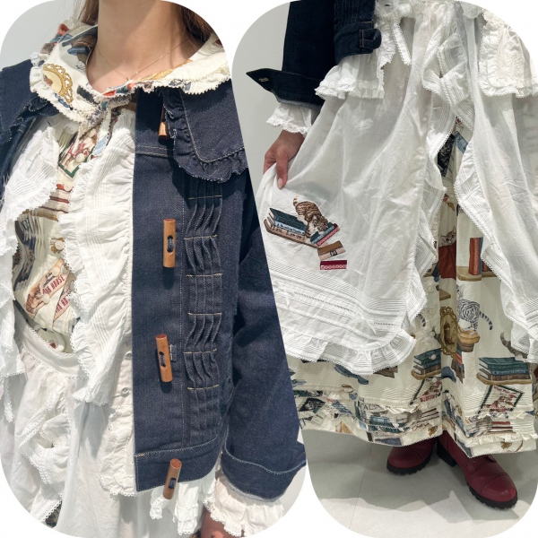 書斎の猫たちプリント*〜 | ピンクハウス | 松坂屋名古屋店公式 SHOP BLOG