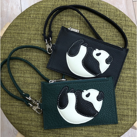 イビサ〉🐼松坂屋上野店限定🍃パンダマルチケース🐼 | イビサ | 松坂屋