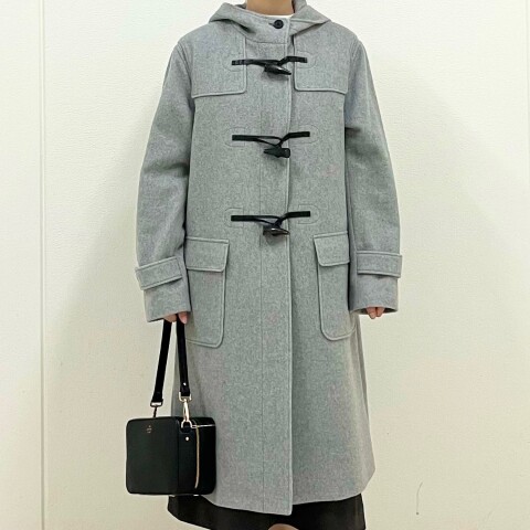 6F J.PRESS LADIES】上質な肌触りの定番ダッフルコート | J.プレス