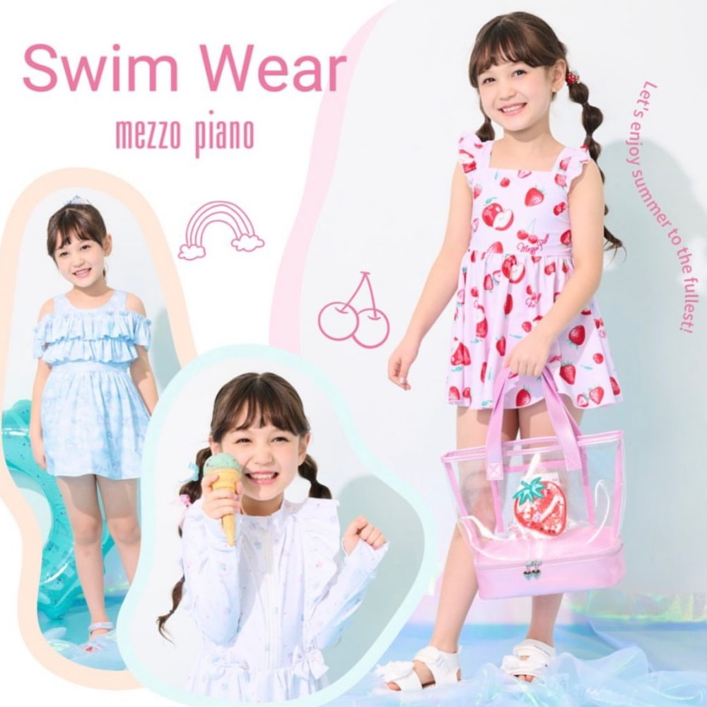 Swim Wear Collection 2024🍒 【mezzo piano】 | メゾピアノ | 大丸
