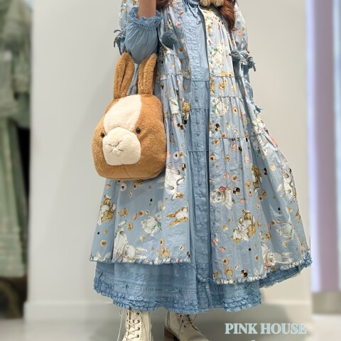 クッキーラビッツプリントミディワンピース*〜 | ピンクハウス