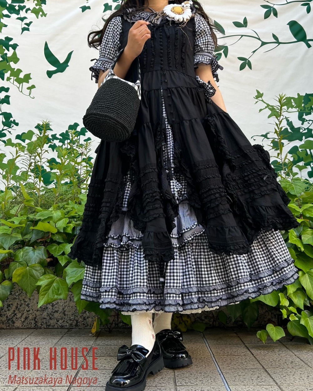 花びらフリル使いローンタブリエ*〜 | ピンクハウス | 松坂屋名古屋店