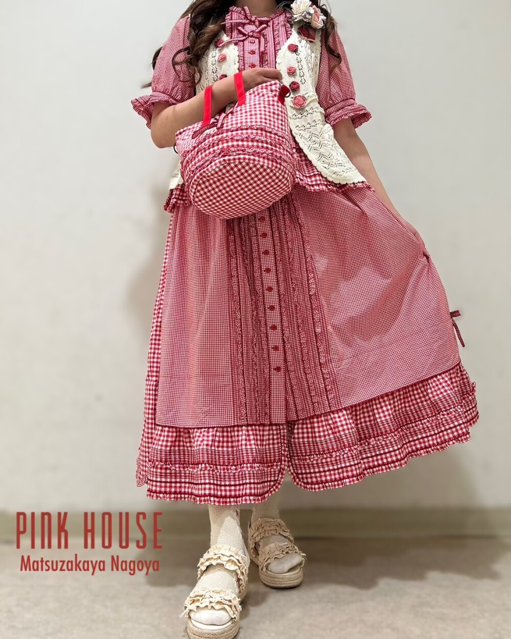 ギンガムチェックブラウス*〜 | ピンクハウス | 松坂屋名古屋店公式
