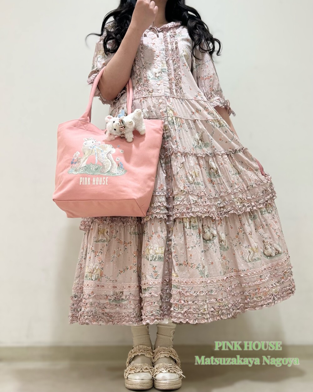 ひつじプリントワンピース*〜 | ピンクハウス | 松坂屋名古屋店公式