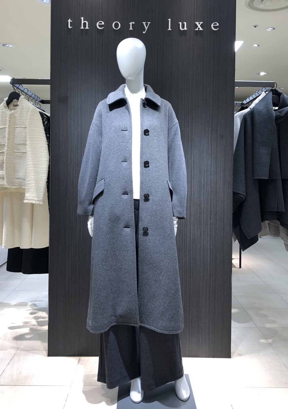 新作】上質ロングコート | セオリーリュクス | 大丸札幌店公式 SHOP BLOG