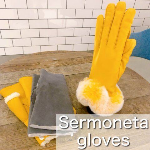 イタリア製の革手袋《Sermoneta gloves / セルモネータ グローブス》が