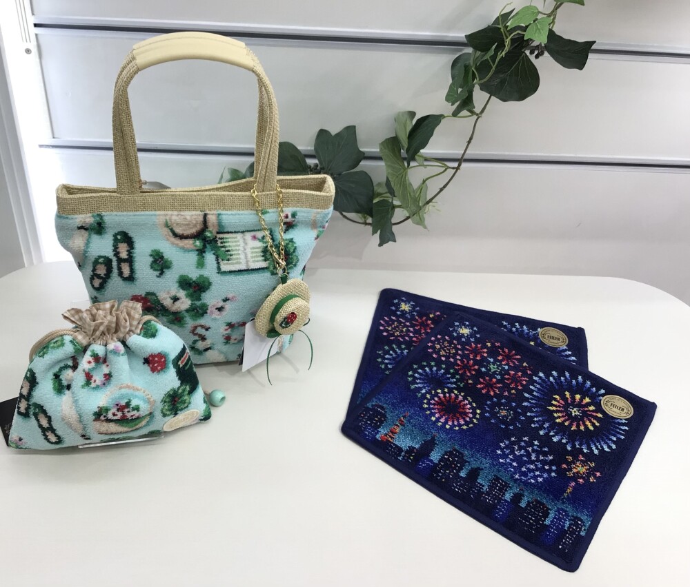 新作花火とマイフェイバリットグリーン | フェイラー | 松坂屋静岡店