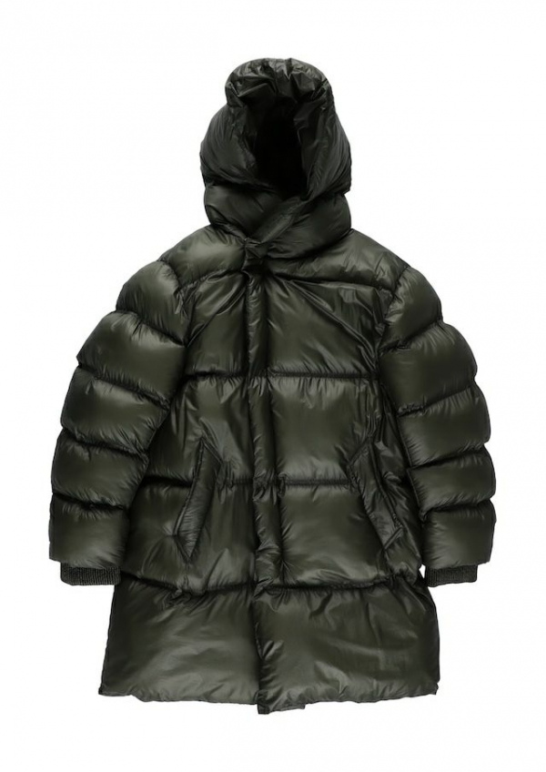 1PIU1UGUALE3 / PADDING WRAP HOODED | ウノ ピゥ ウノ ウグァーレ