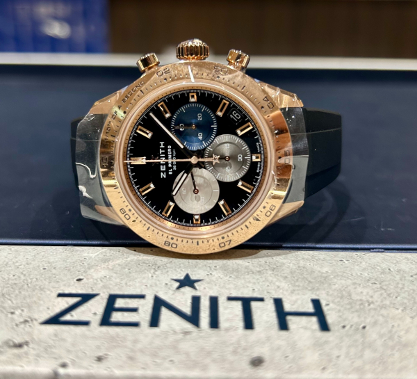ZENITH】ローズゴールドが際立つ、クロノマスタースポーツの頂点