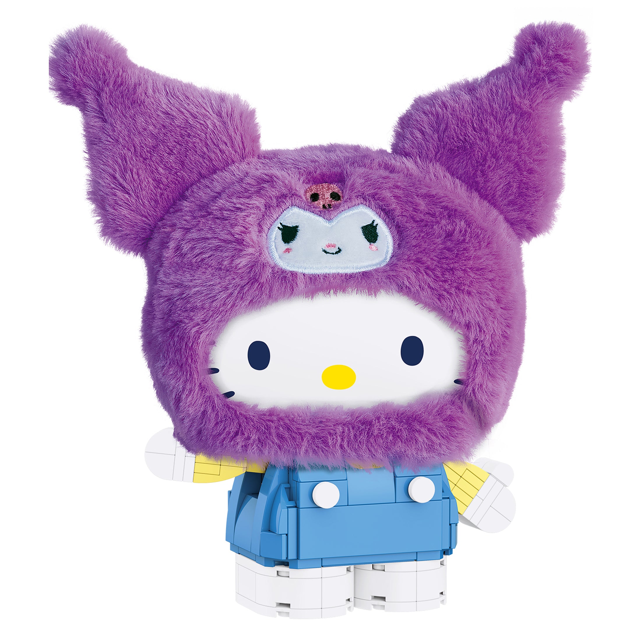 Brickcraft x Hello Kitty Kuromi Fluffy Fit Brick Set - 239 Pieces