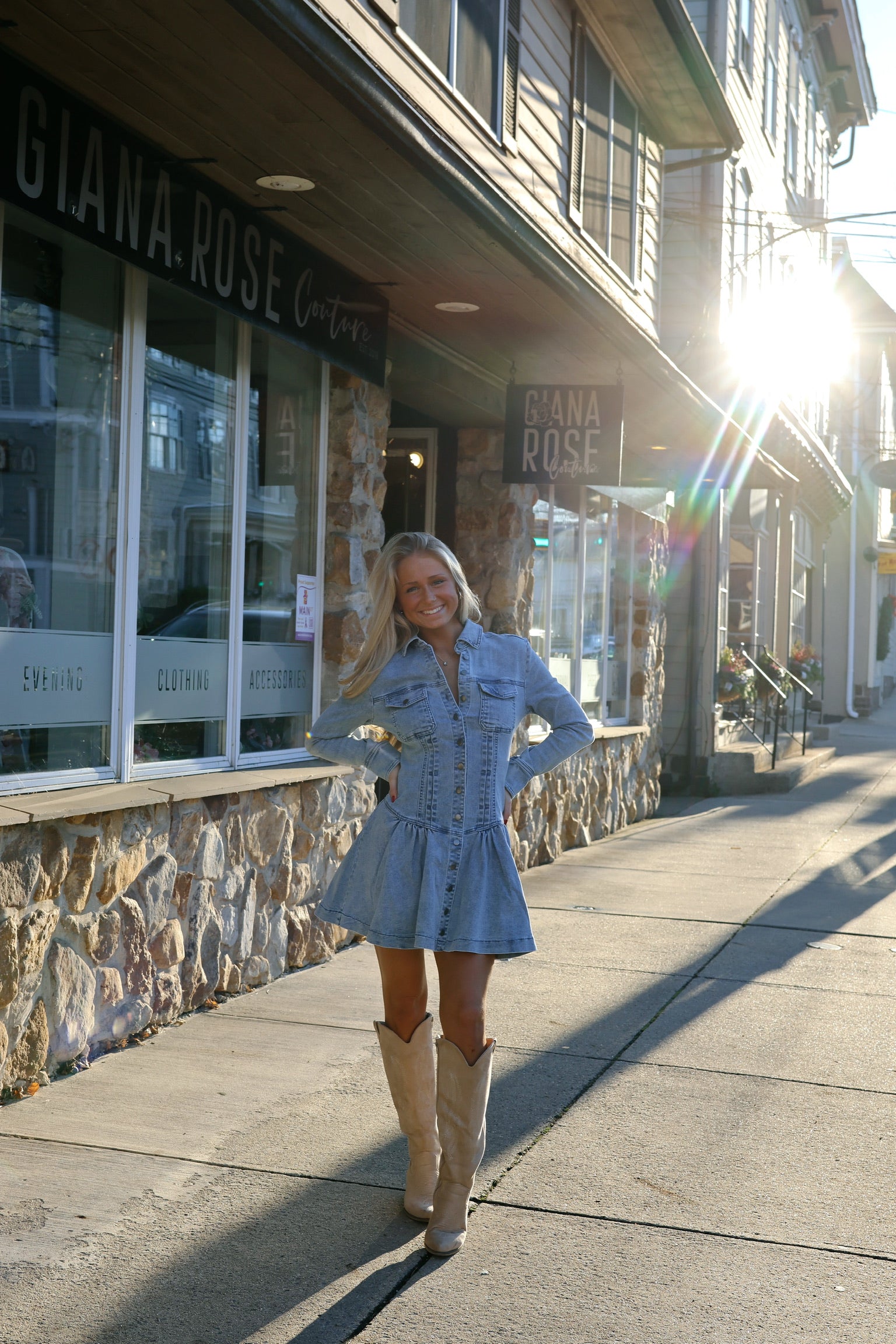 Roadhouse Mini Dress – Giana Rose Couture