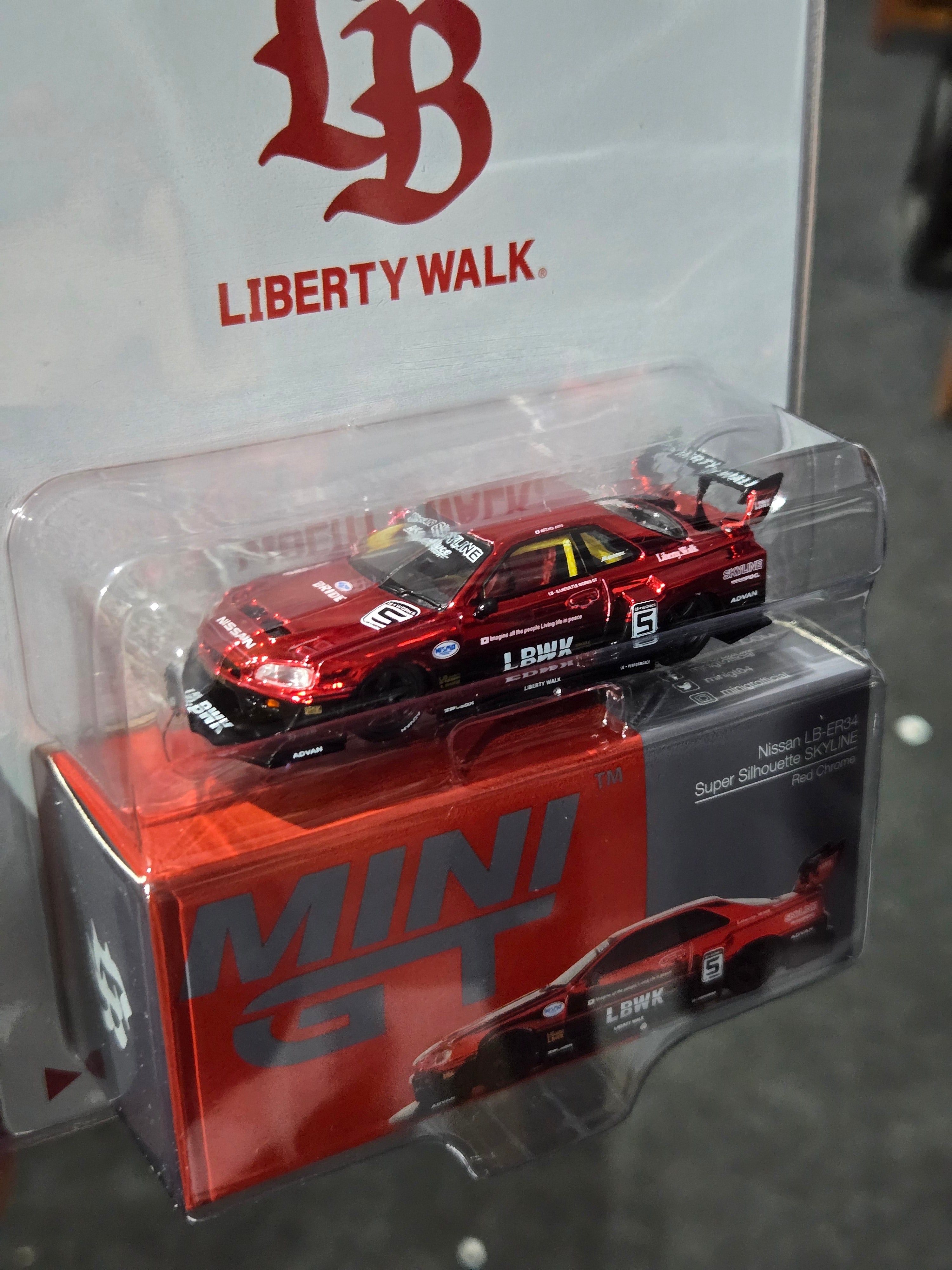 MINIGT LBWK ER34ブラジル限定イベント TSHIRT付きL MINIGT LBWK ER34