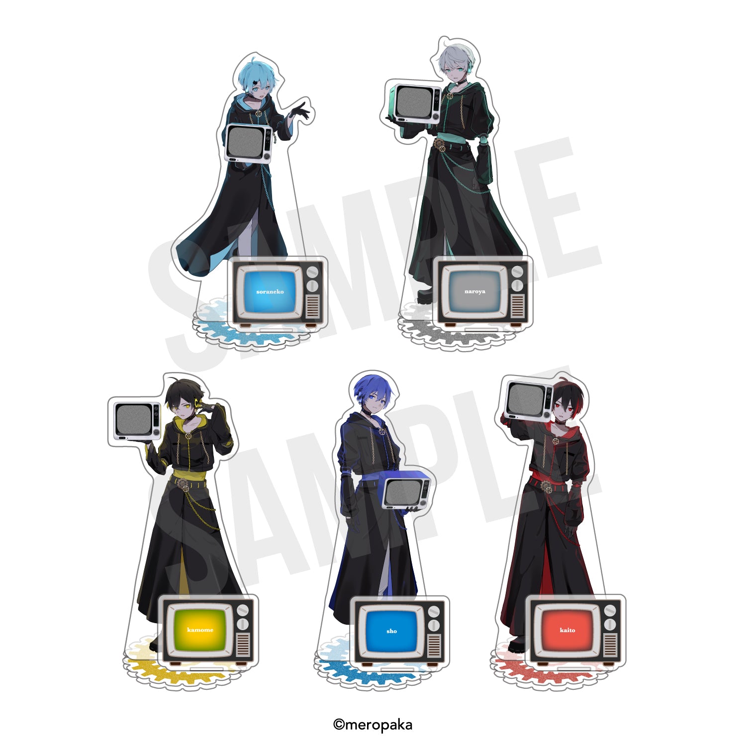 8月上旬頃発送予定] アクリルスタンド アンサーソングver. KAITO – め