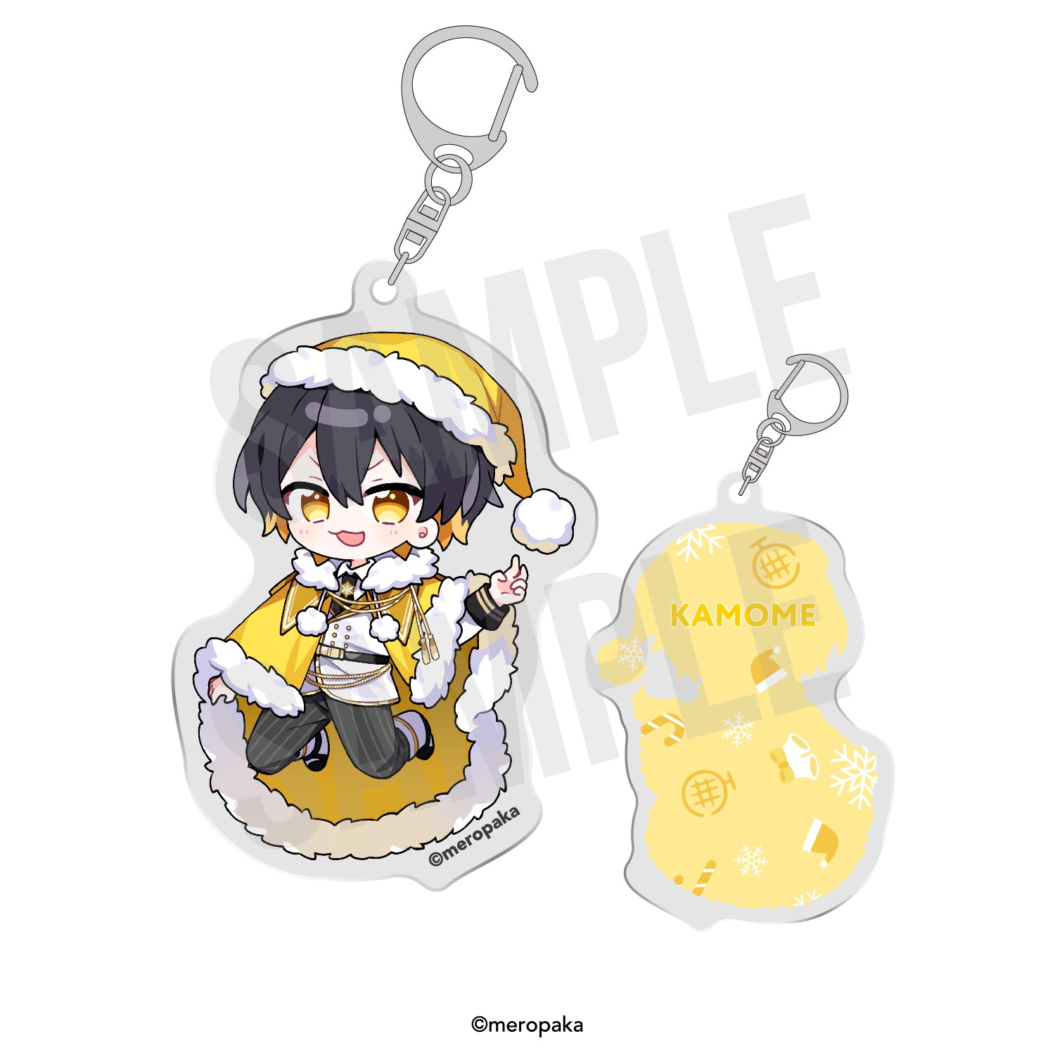 2月中旬頃発送予定］アクリルキーホルダー めろんめろでぃーver