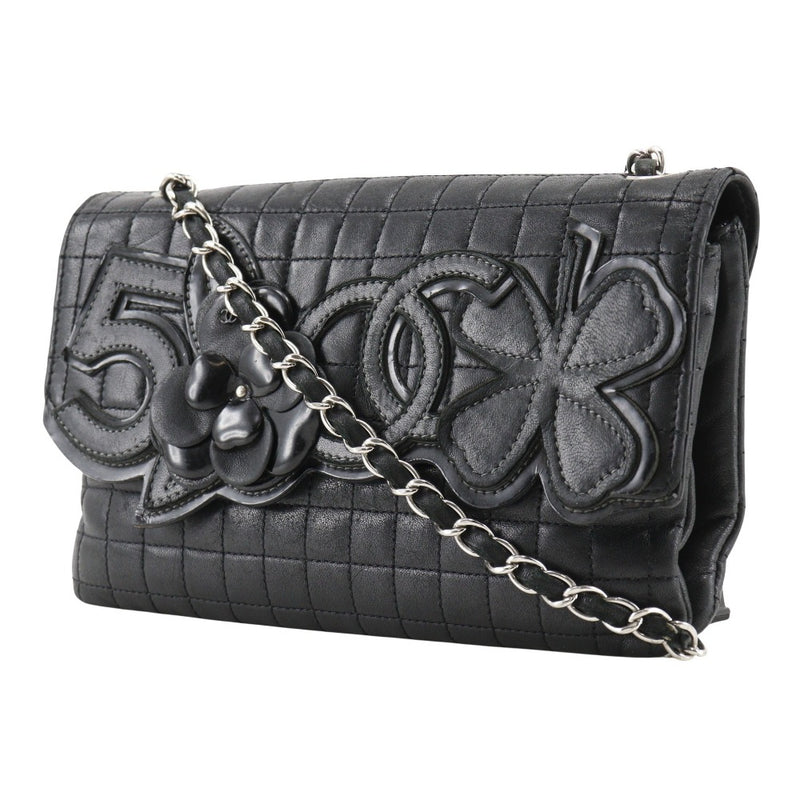 CHANEL】シャネル チェーンショルダー ショルダーバッグ カメリア NO5