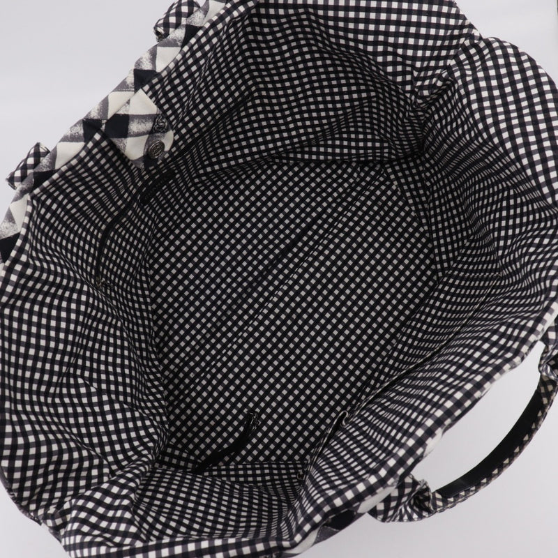 CHANEL】シャネル ギンガムチェックトート ボストンバッグ クルーズ