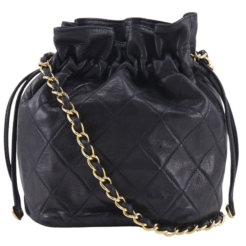 CHANEL】シャネル 巾着チェーンショルダー ショルダーバッグ