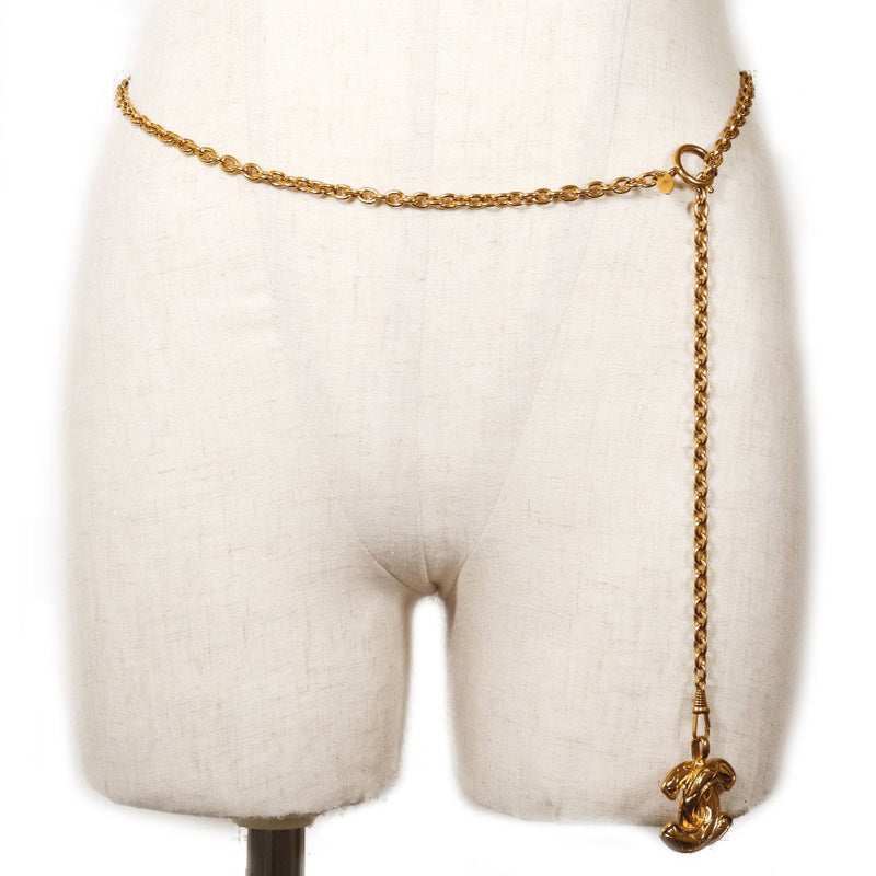 CHANEL】シャネル チェーンベルト ベルト ココマーク ヴィンテージ