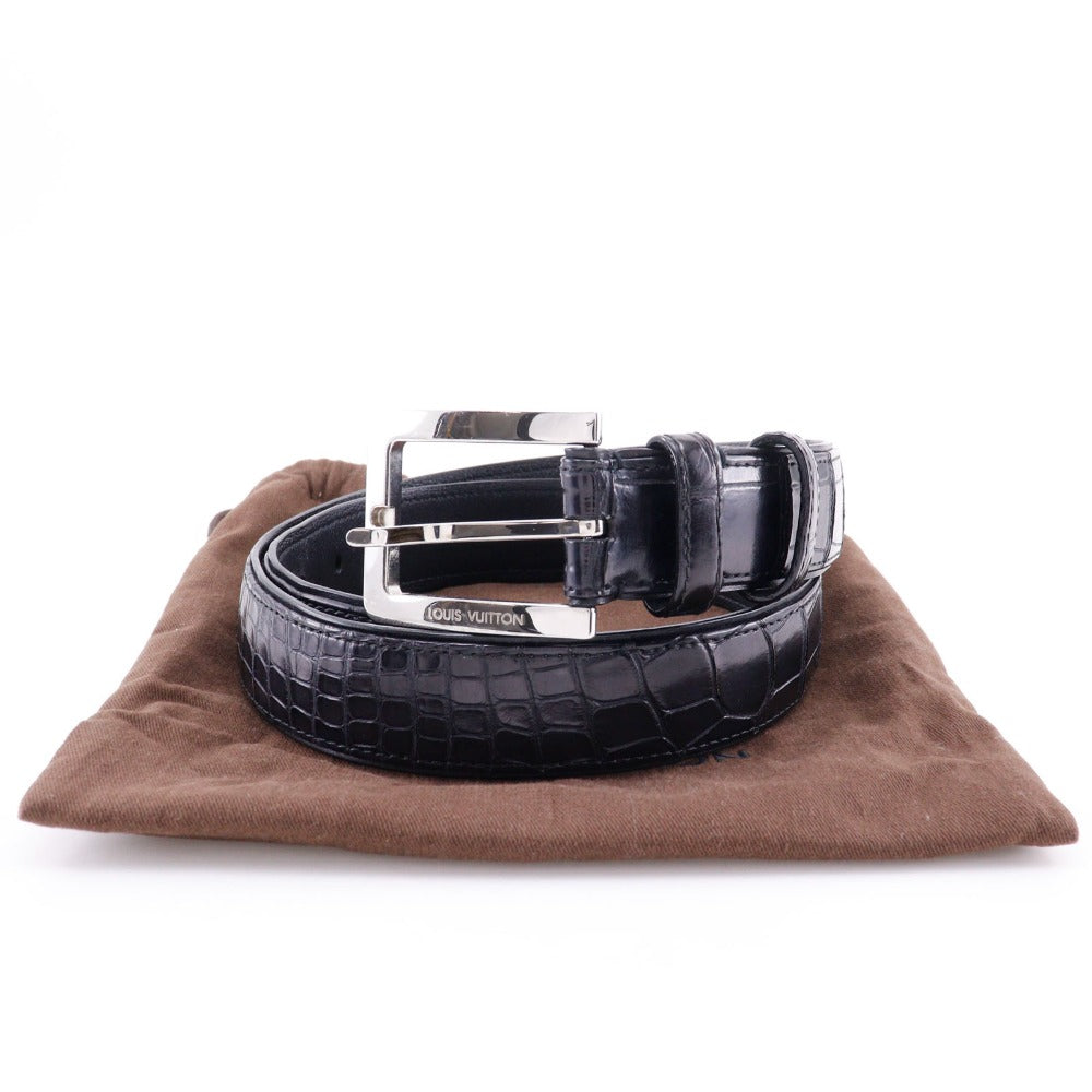 LOUIS VUITTON】ルイ・ヴィトン サンチュール ベルト エキゾチック