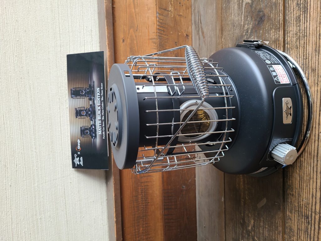 ポータブルガスストーブ マットブラック ポータブルガスストーブ