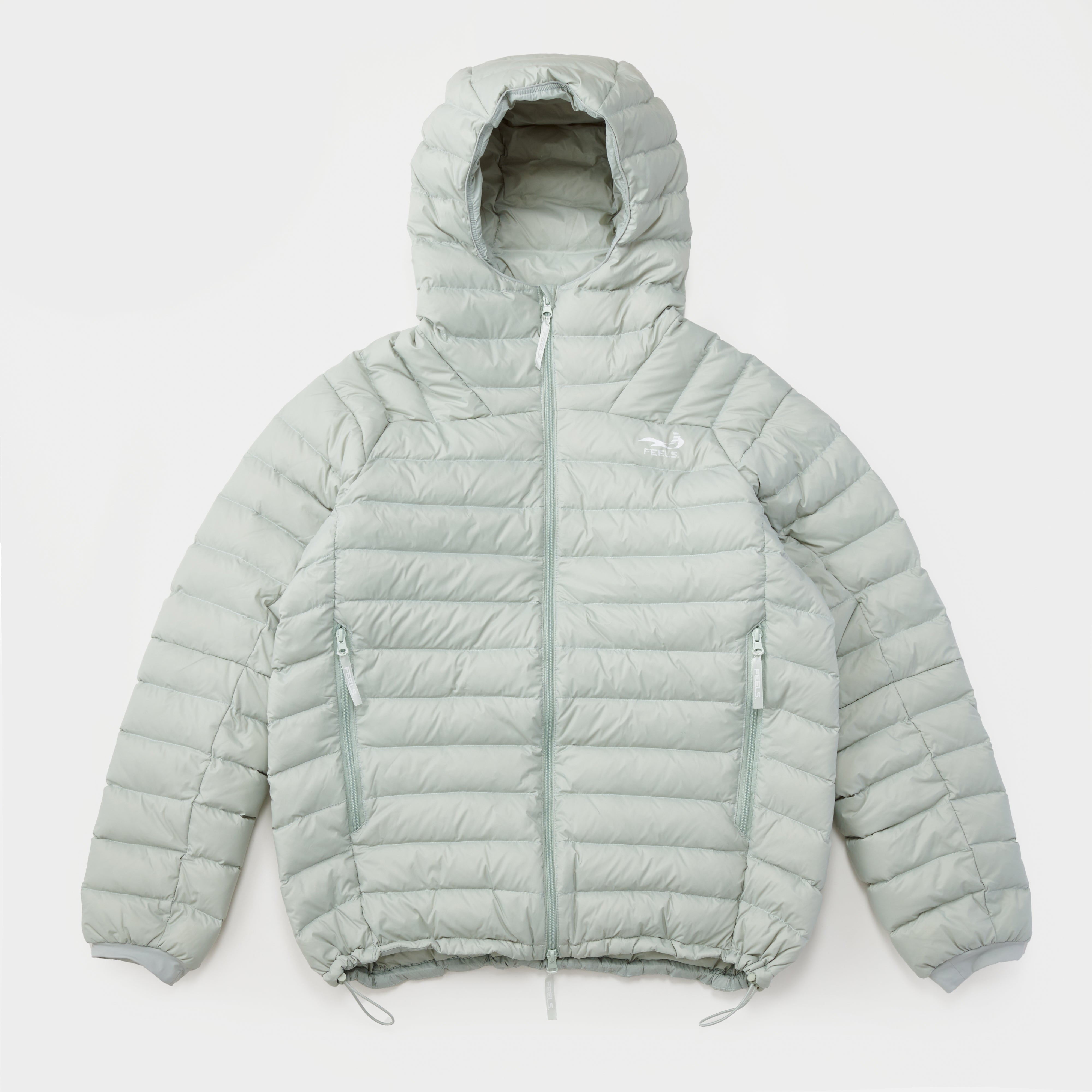 SHELL DOWN JACKET LIGHT GREEN – FEELS.