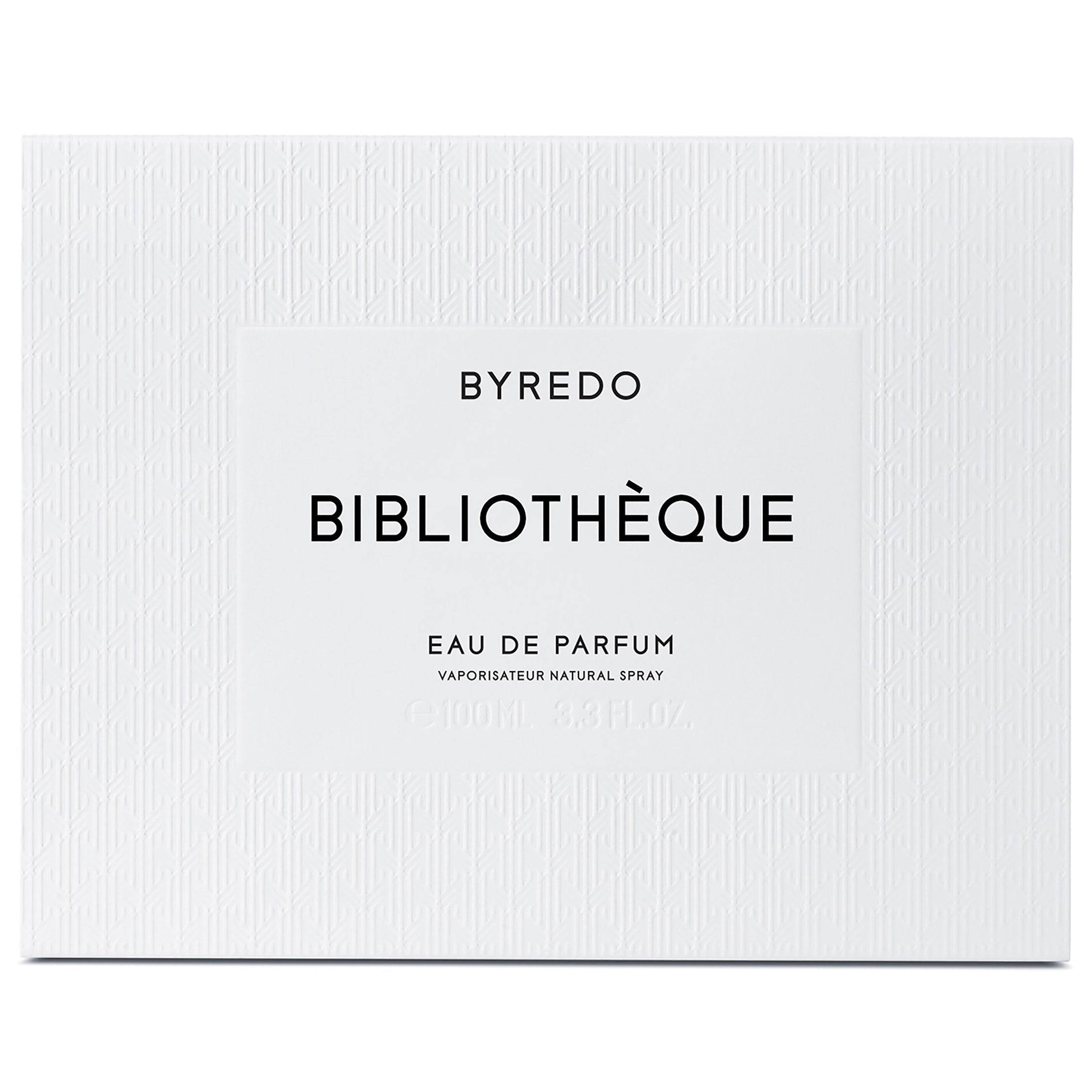 BYREDO: EAU DE PARFUM (BIBLIOTHEQUE) | DSMG E-SHOP