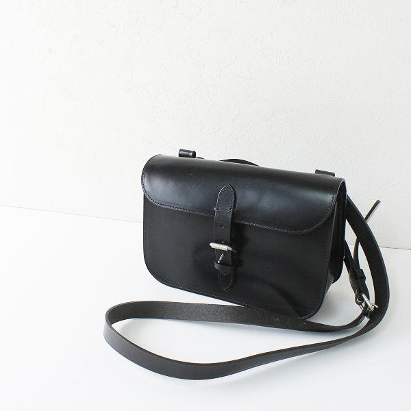 MARGARET HOWELL マーガレットハウエル BRIDLE LEATHER SHOULDER BAG