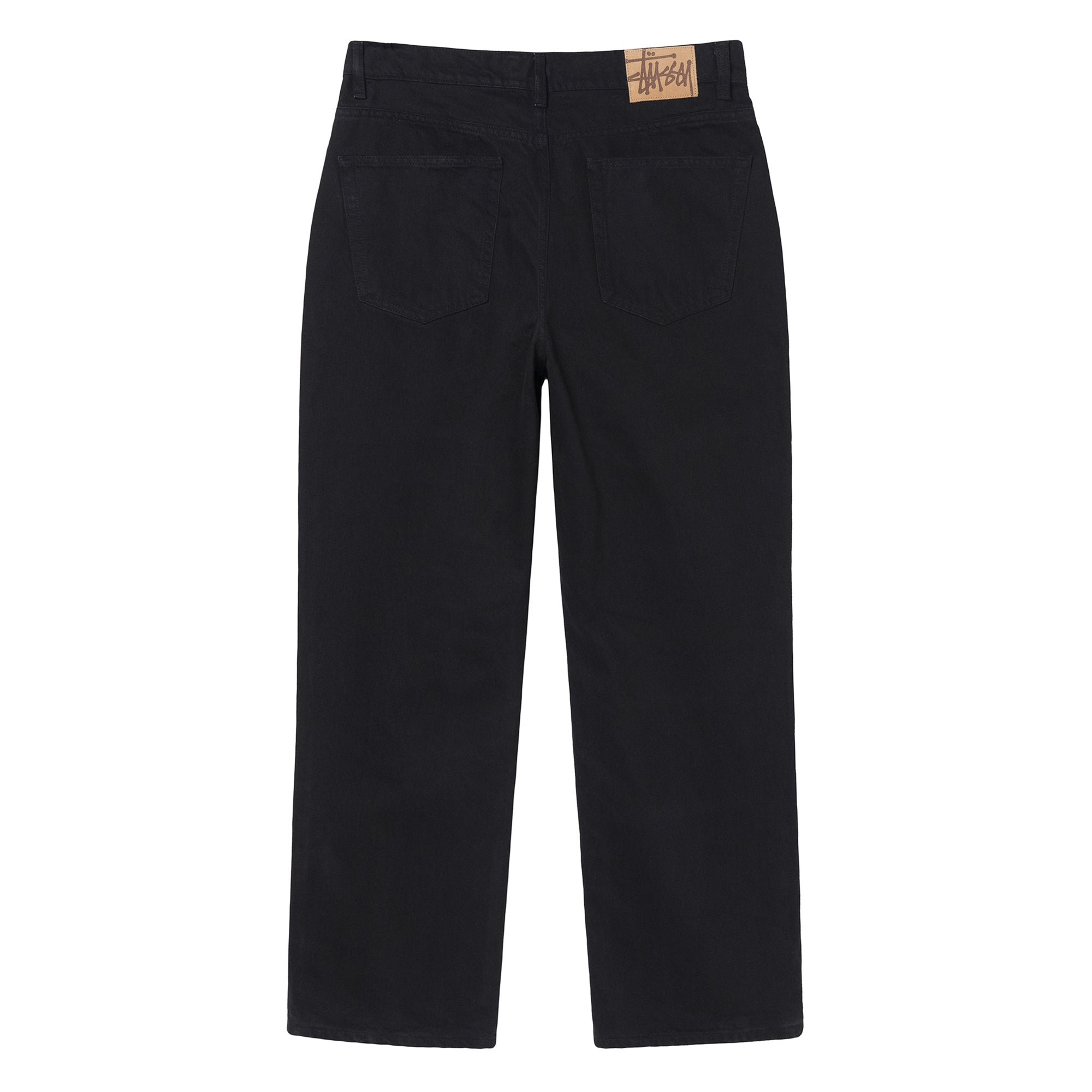 Stüssy: Men's Overdyed Classic Jeans (Black) | DSMNY E-SHOP