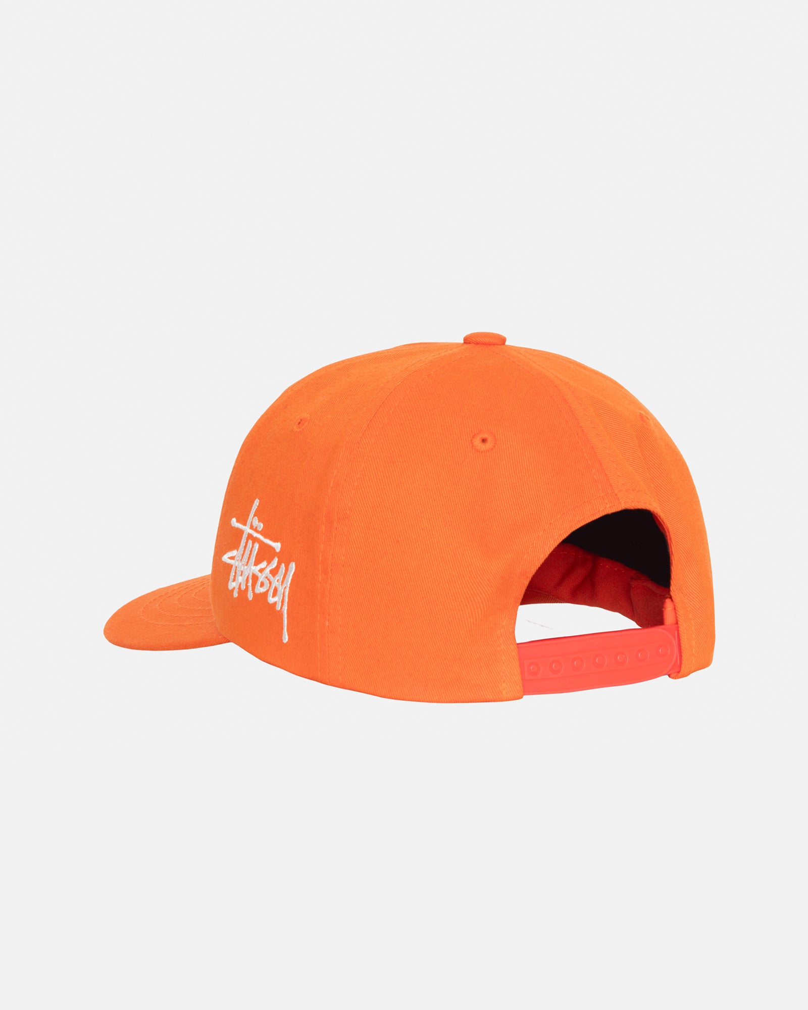 Stüssy: Men's Chenille S Low Pro Cap (Orange) | DSMNY E-SHOP