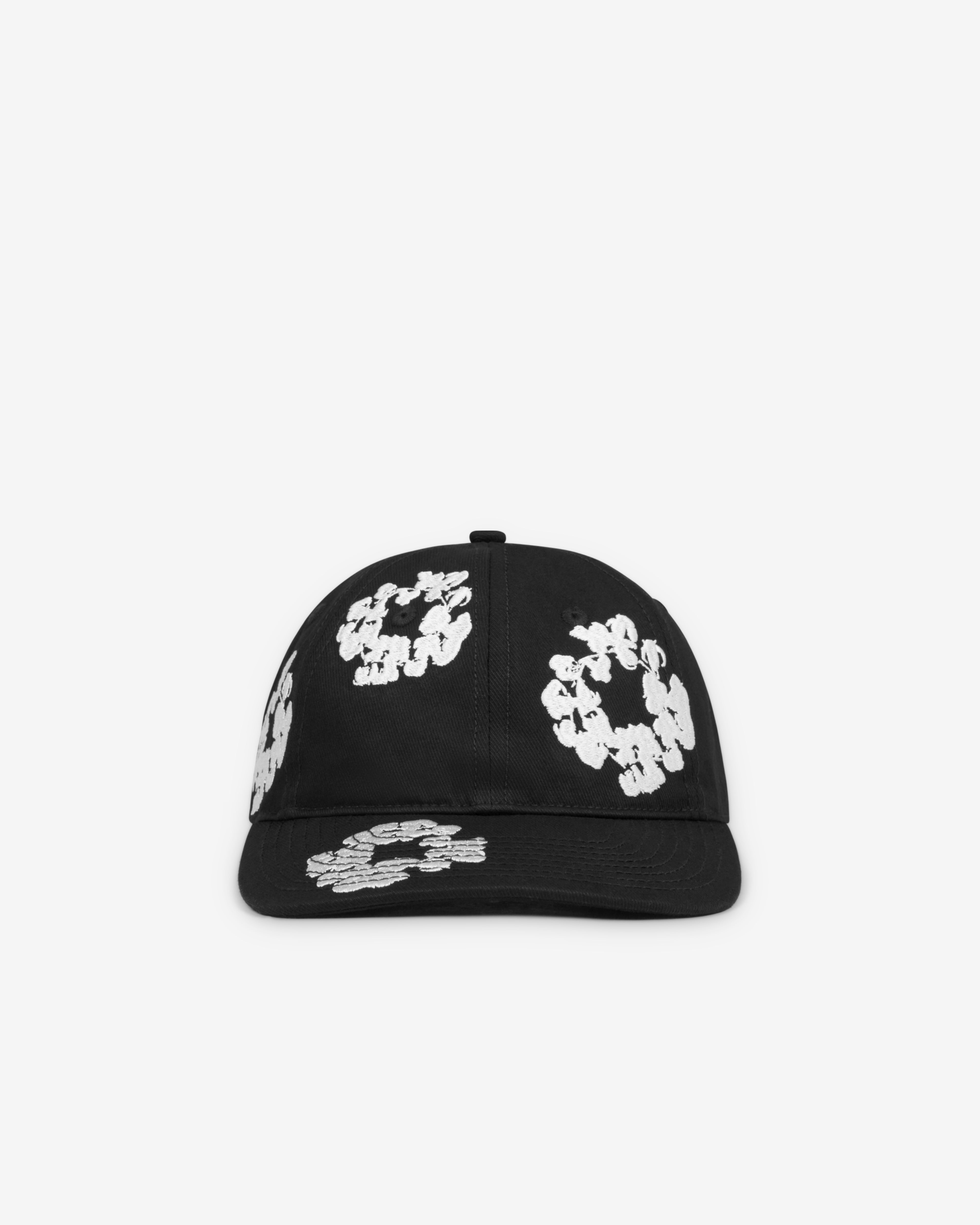 Denim Tears: Men's Cotton Wreath Cap (Black) | DSMNY E-SHOP