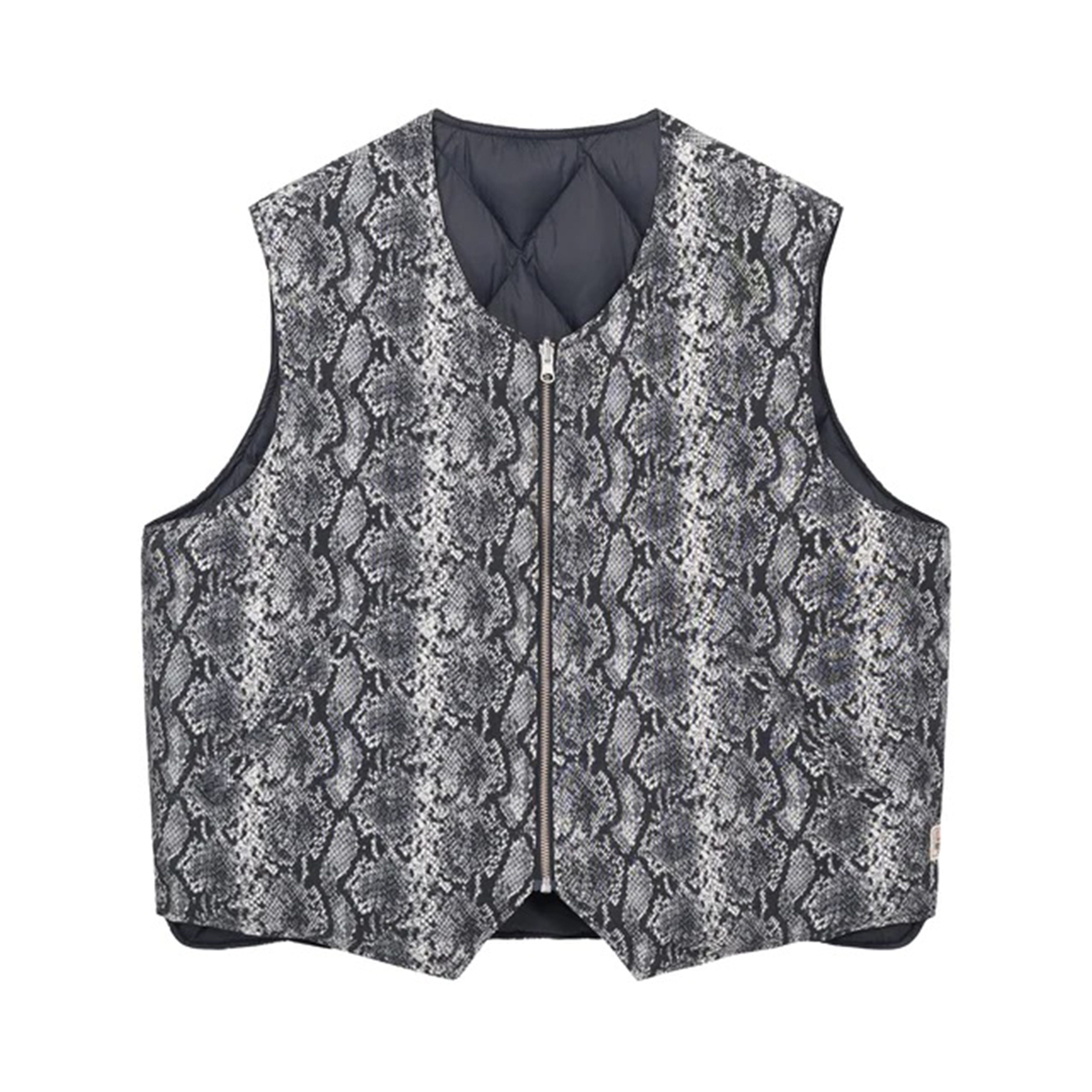 Stüssy: Python Reversible Vest (Bone) | DSMNY E-SHOP