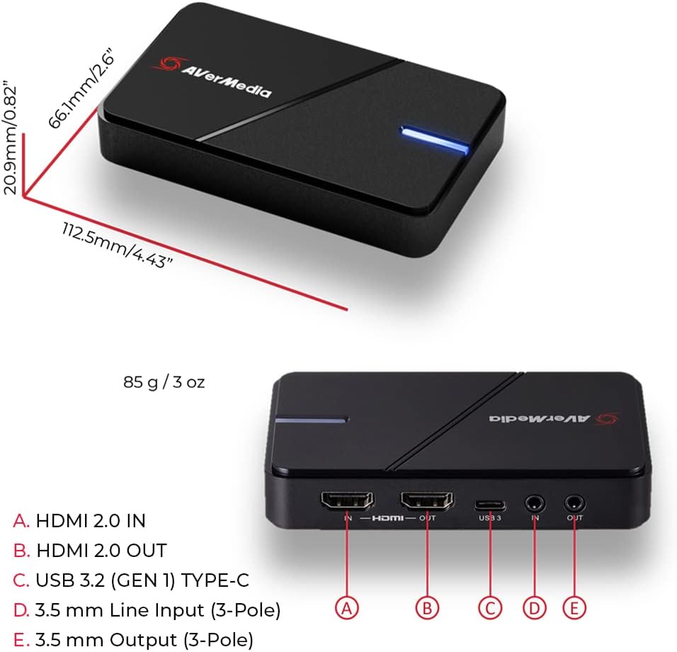 ビデオキャプチャー・キャプチャーボード AVerMedia LIVE GAMER