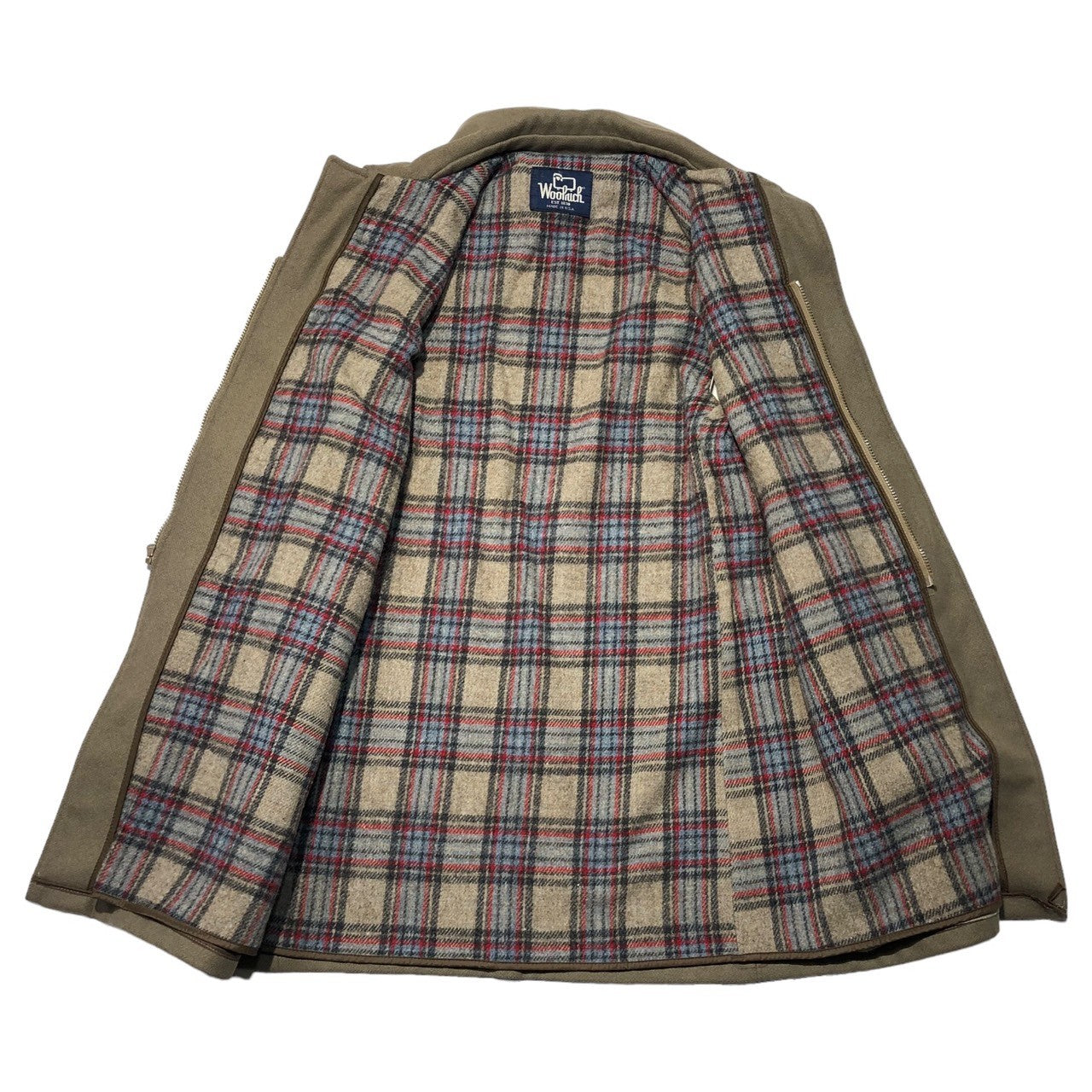 WOOLRICH(ウールリッチ) 80's melton wool duffel coat メルトン