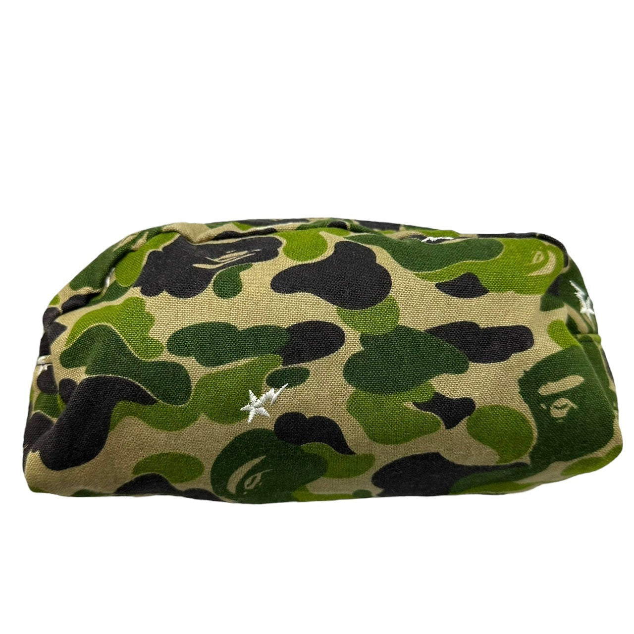 A BATHING APE(アベイシングエイプ) COME POACH カモ ポーチ カーキ