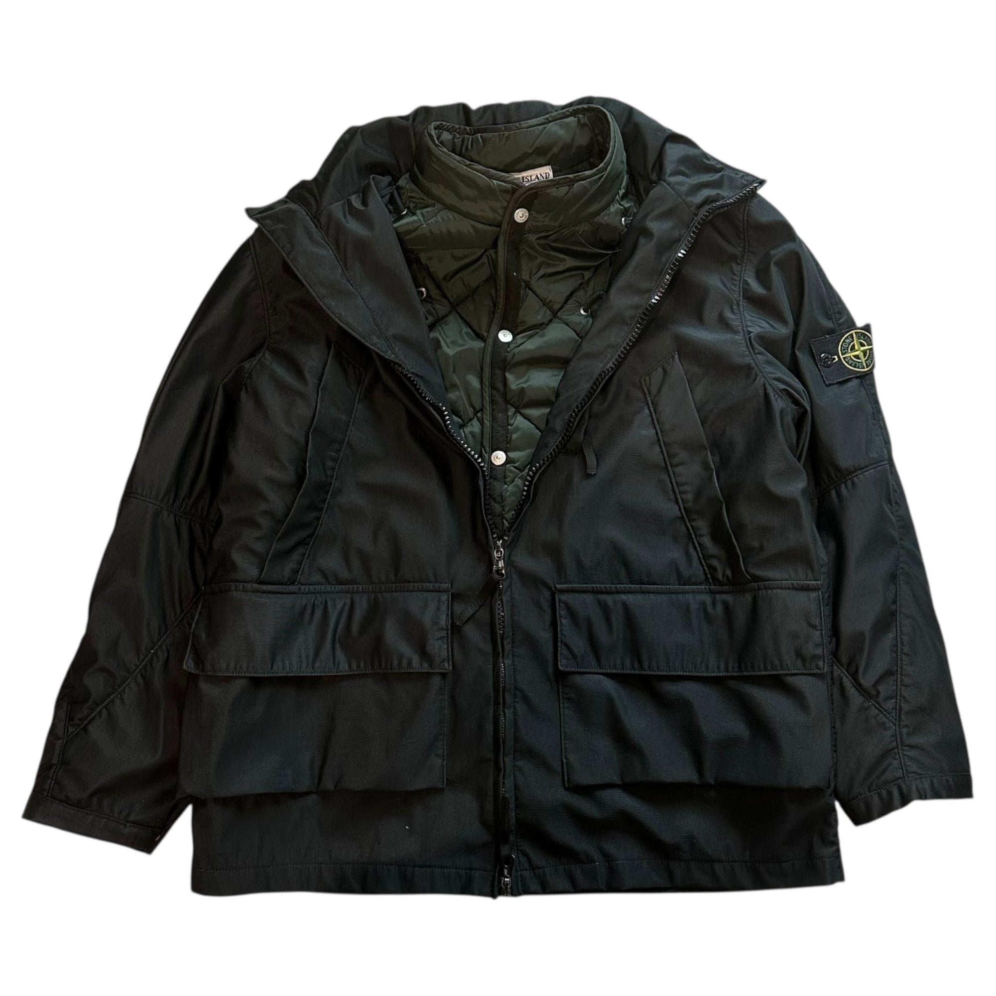 STONE ISLAND(ストーンアイランド) 2000AW 3WAY Nylam Jacket ナイラム