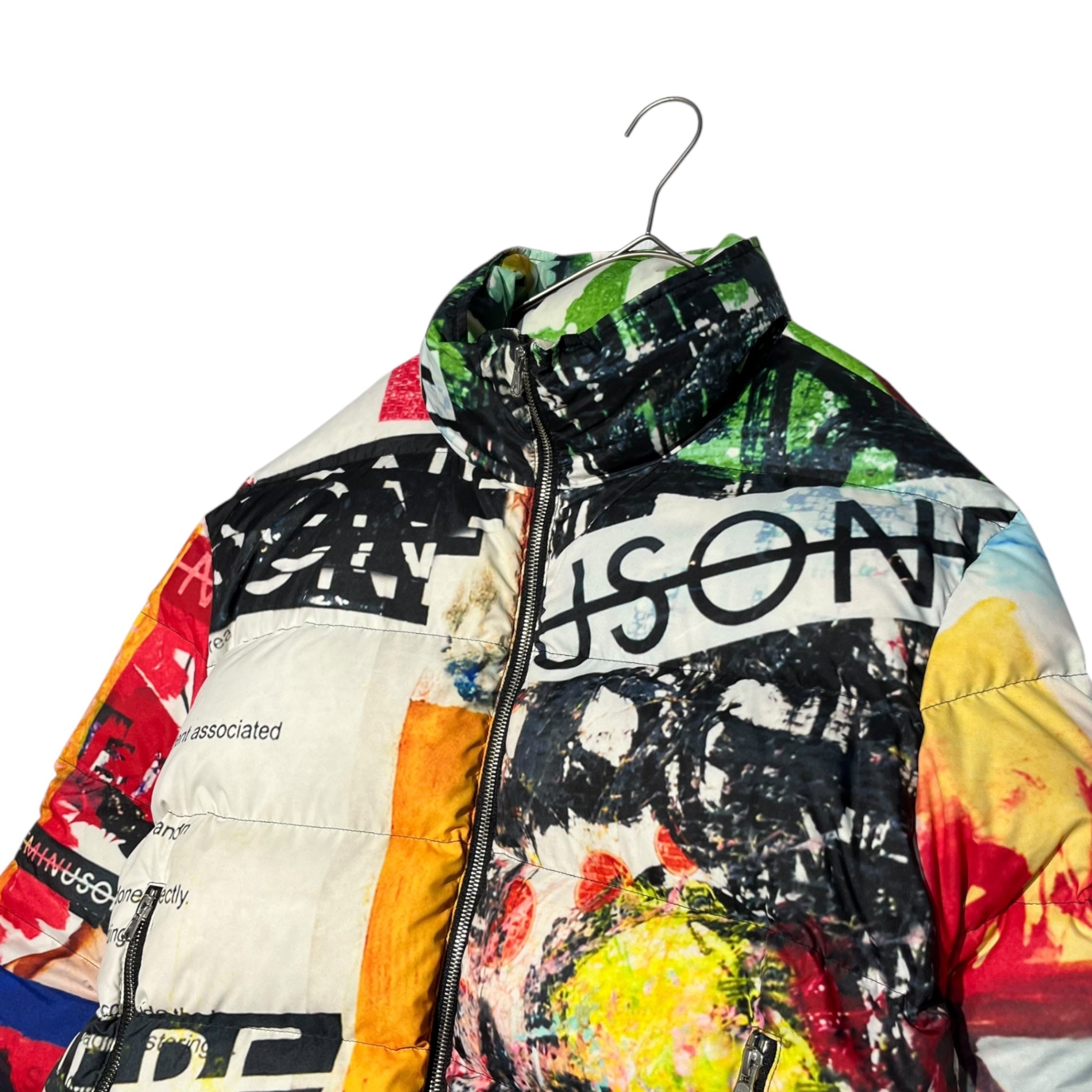 peaceminusone(ピースマイナスワン) Anarchy graphic down jacket