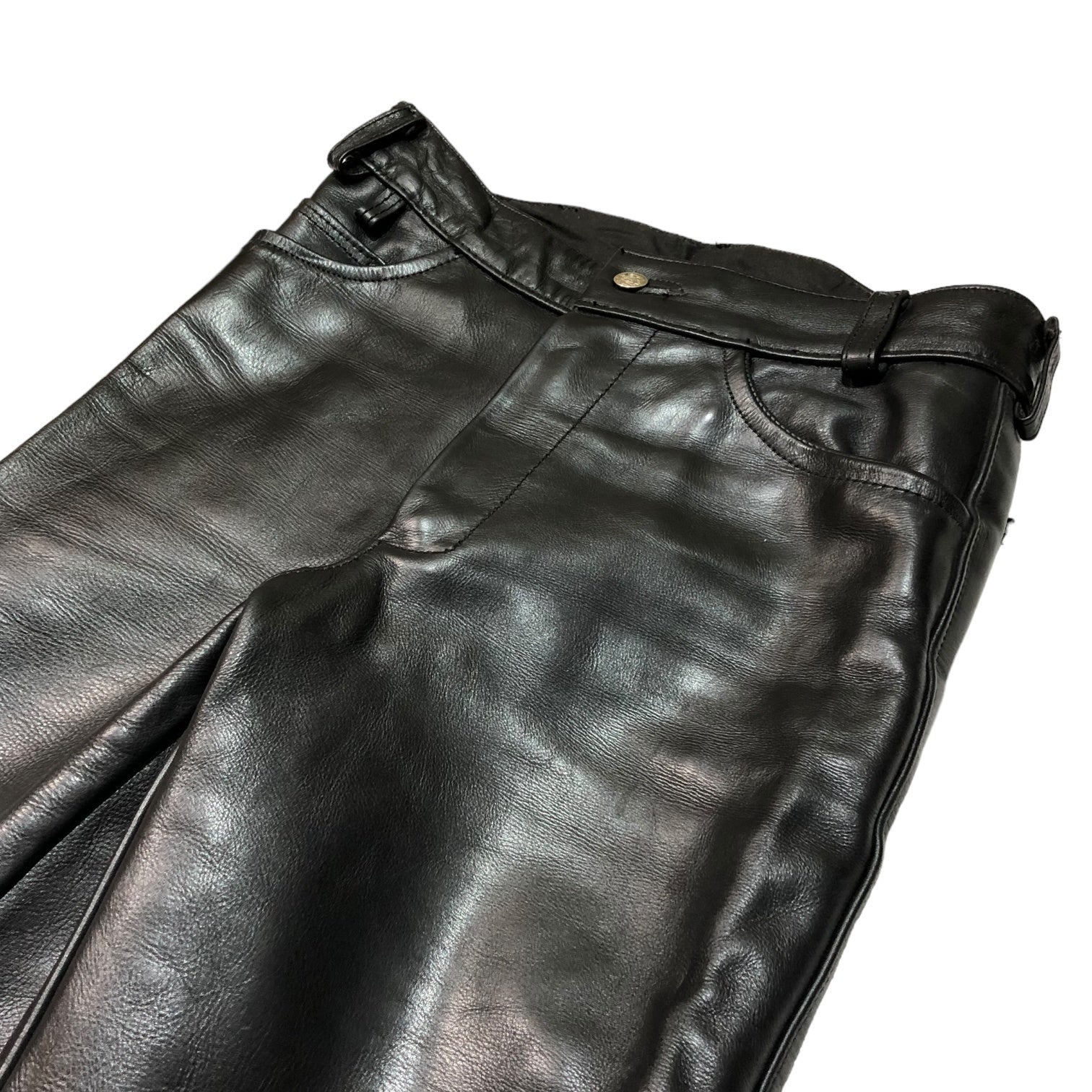 VANSON(バンソン) Biker leather pants バイカー レザー パンツ