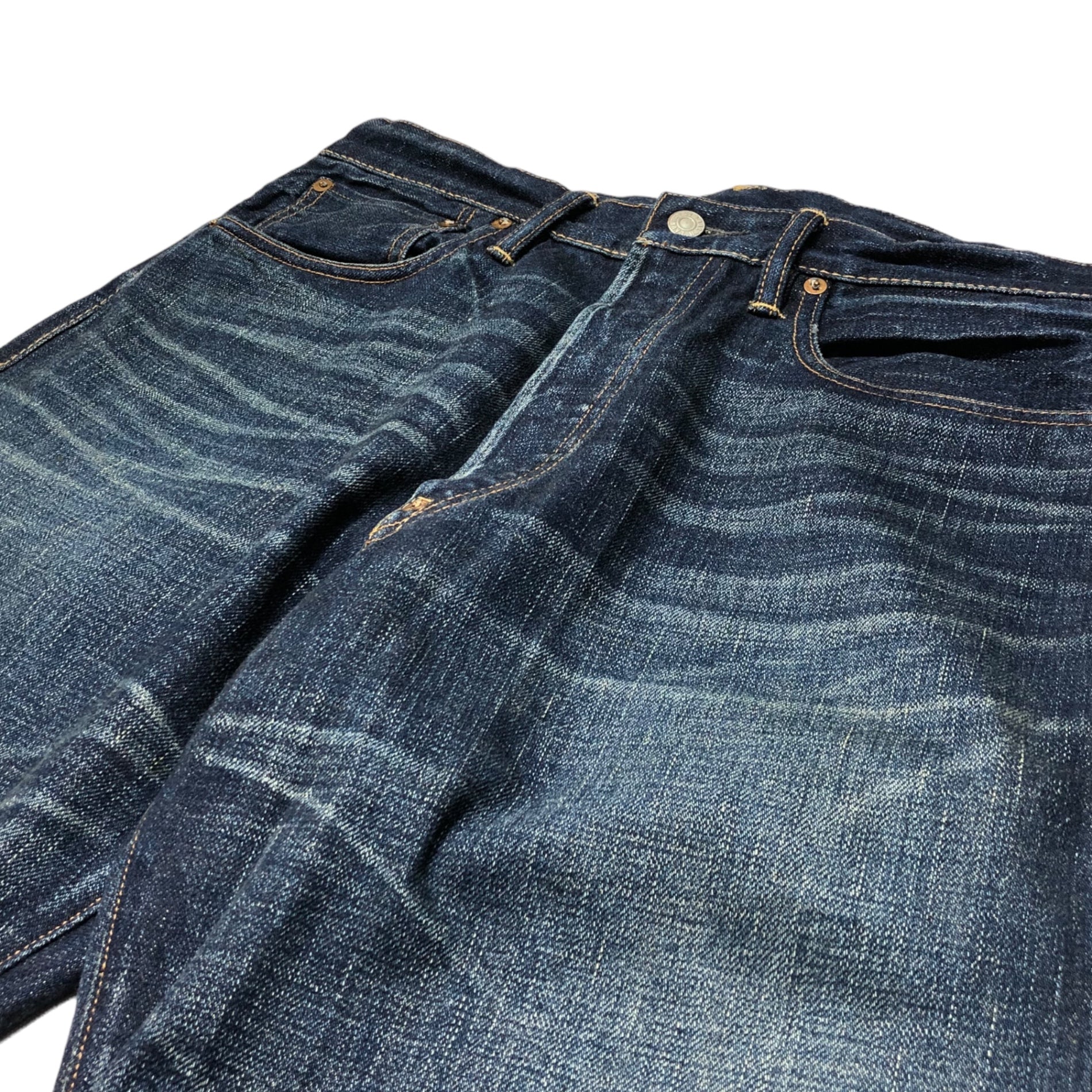 RRL(ダブルアールエル) cinch back denim pants シンチバック デニム