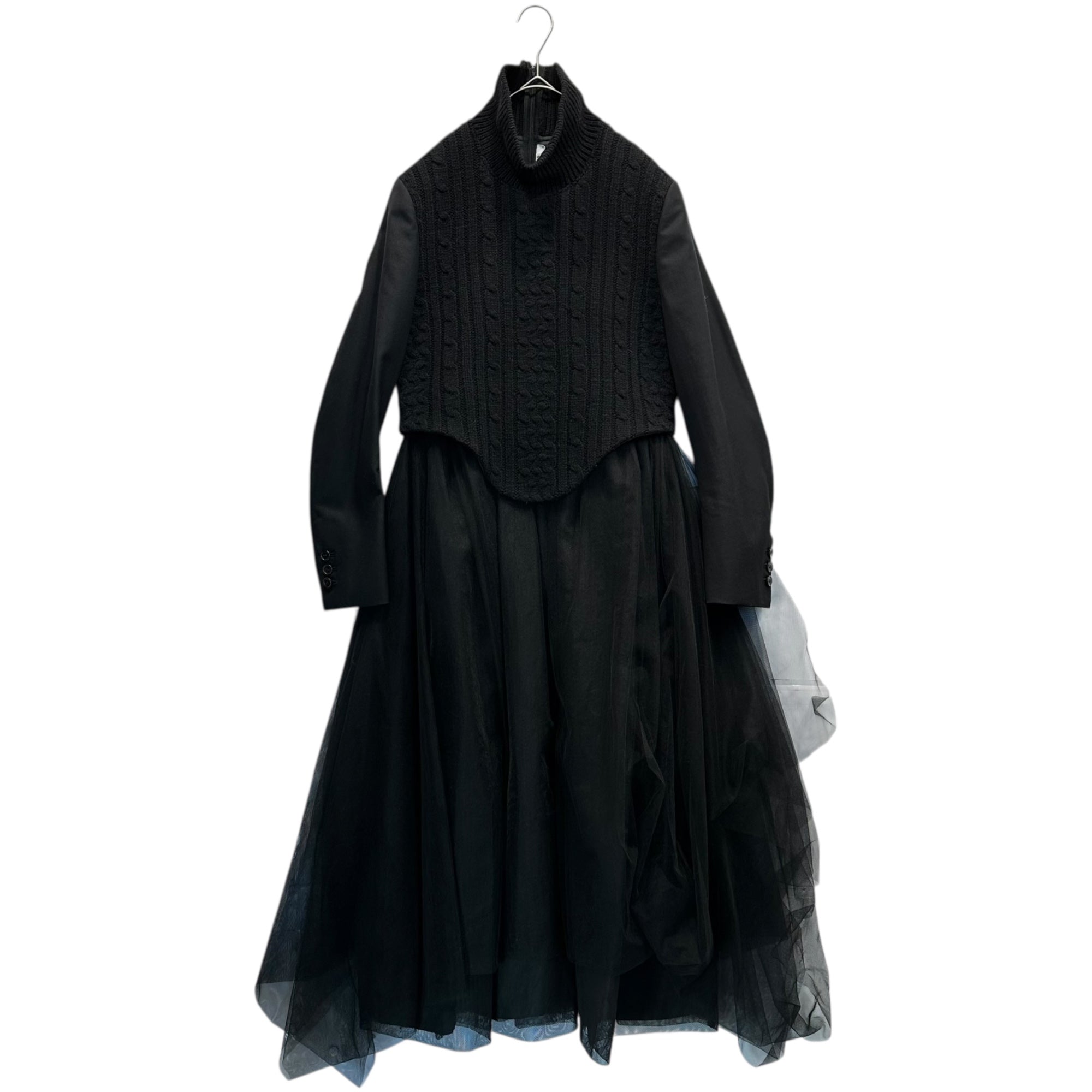 noir kei ninomiya(ノワールケイニノミヤ) 23AW Knit-Panel Tailored