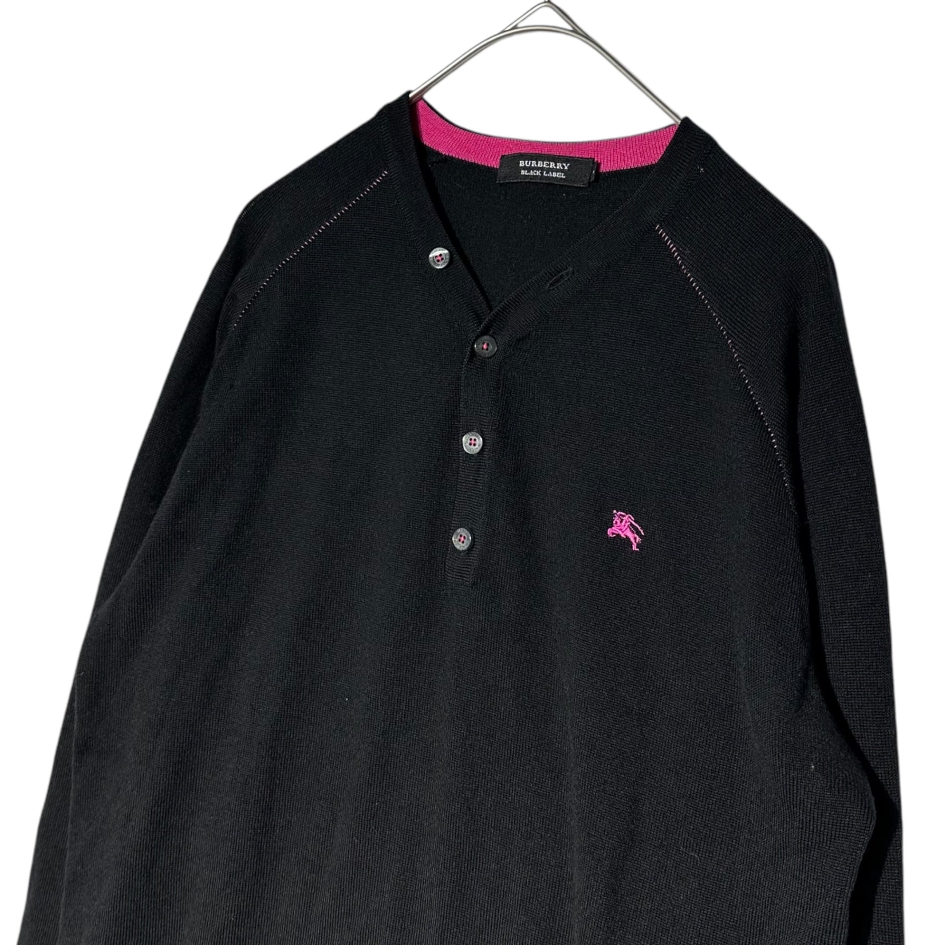 BURBERRY BLACK LABEL(バーバリーブラックレーベル) ホースロゴ刺繍