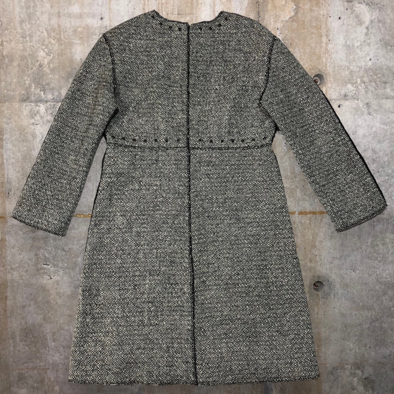 VALENTINO(ヴァレンティノ/ヴァレンチノ) スタッズツイードワンピース