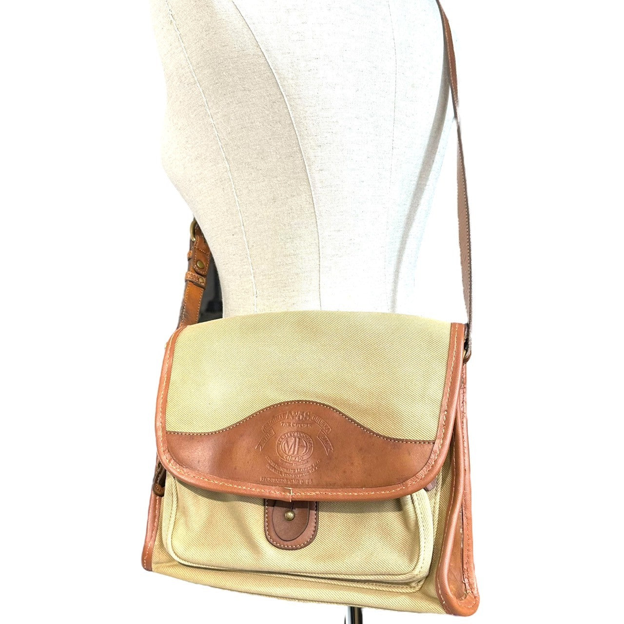 GHURKA(グルカ) N.58 Campus Leather Shoulder Bag キャンパス レザー