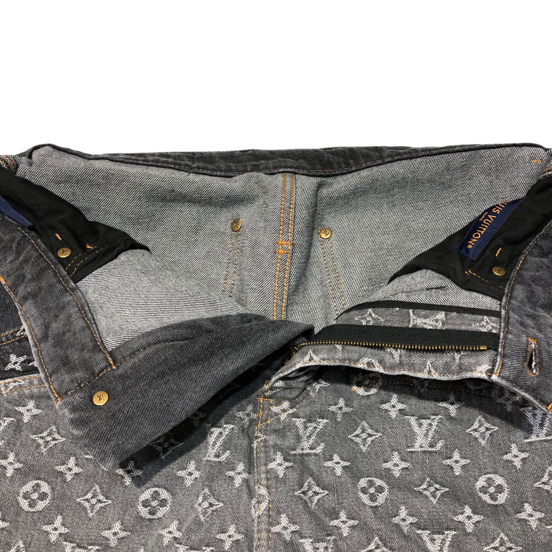 LOUIS VUITTON(ルイヴィトン) 23AW monogram flower denim pants