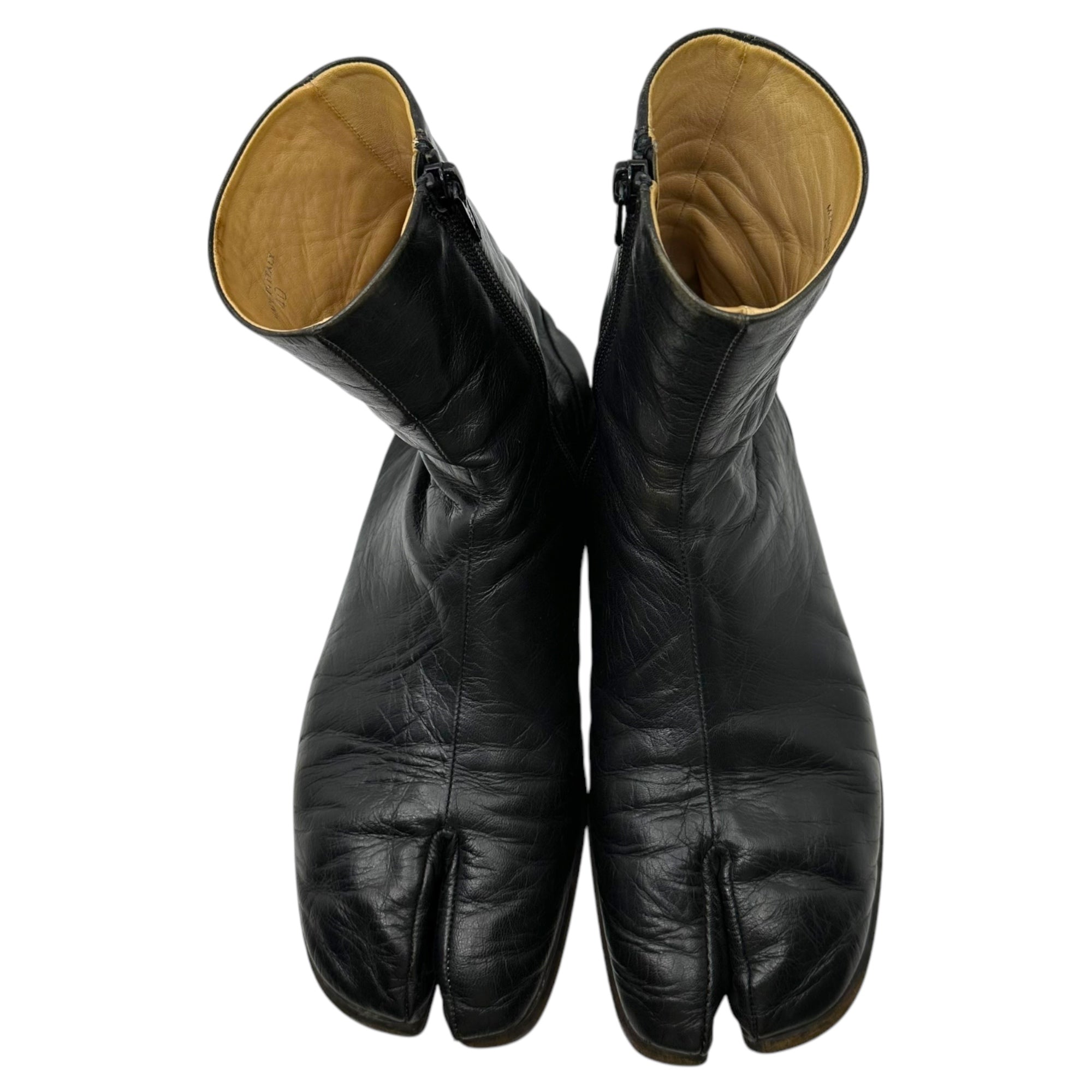 MAISON MARGIELA(メゾンマルジェラ) flat sole side zip tabi boots