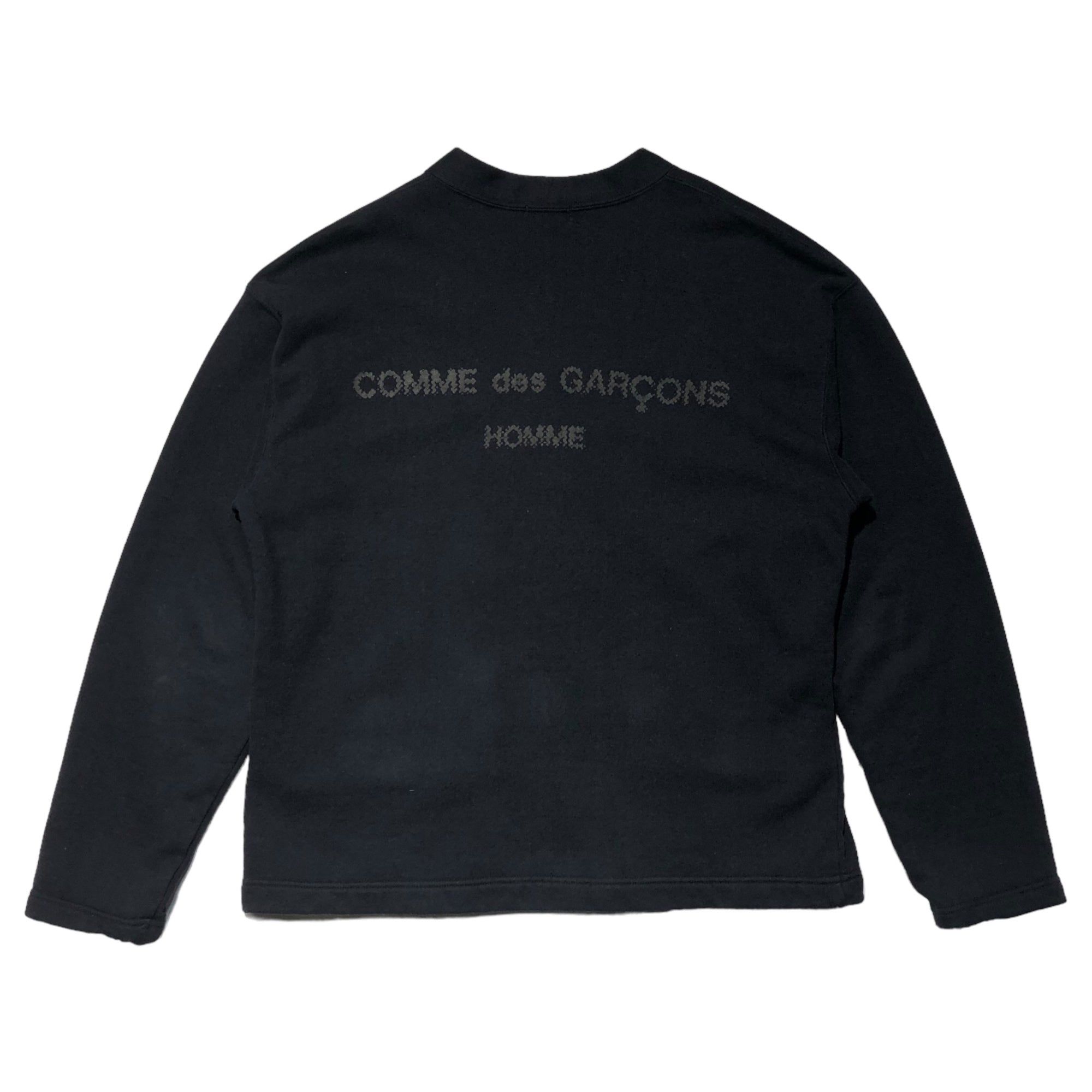COMME des GARCONS HOMME(コムデギャルソンオム) 90's back logo sweat
